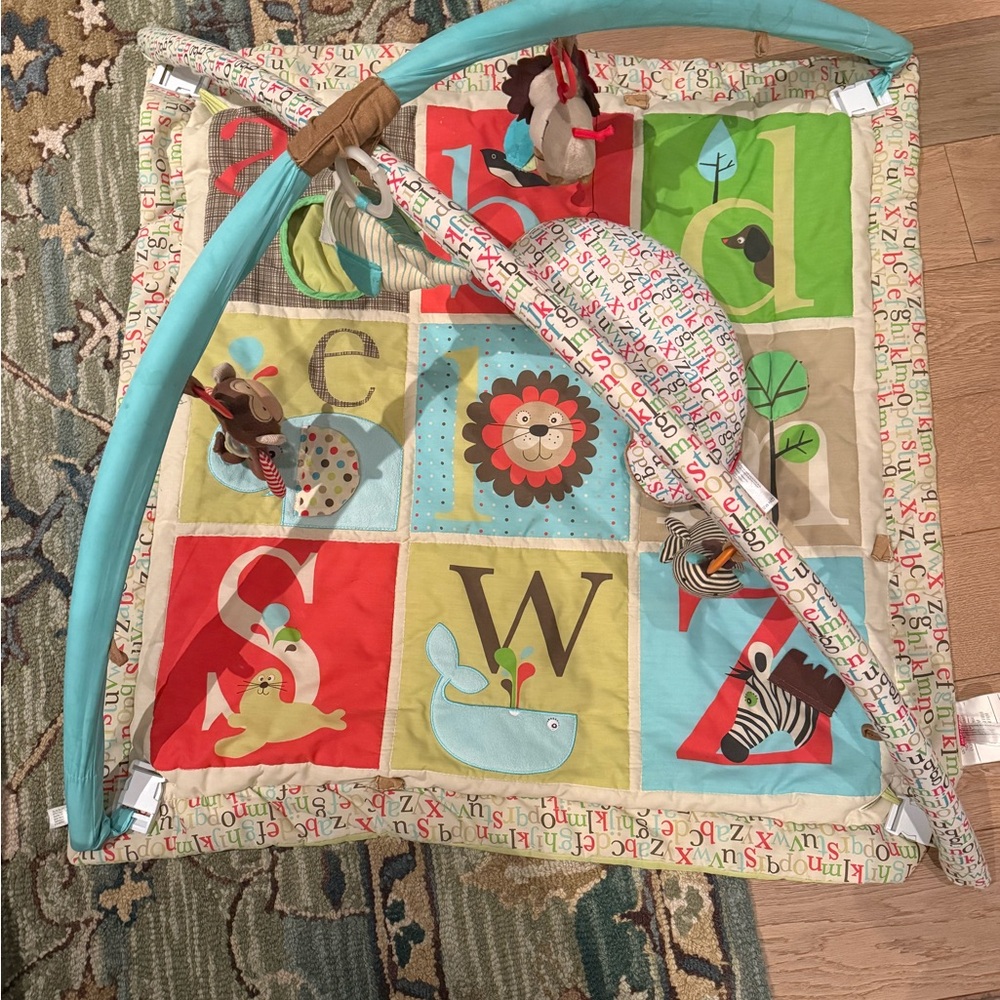Colorful Alphabet Play Mat for Kids